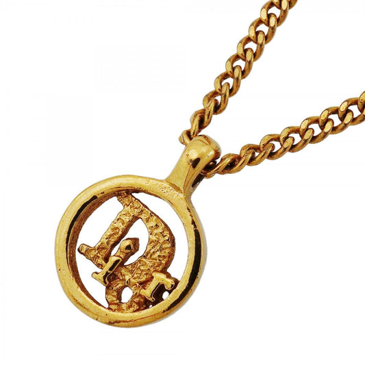 Dior Necklace Logo Round