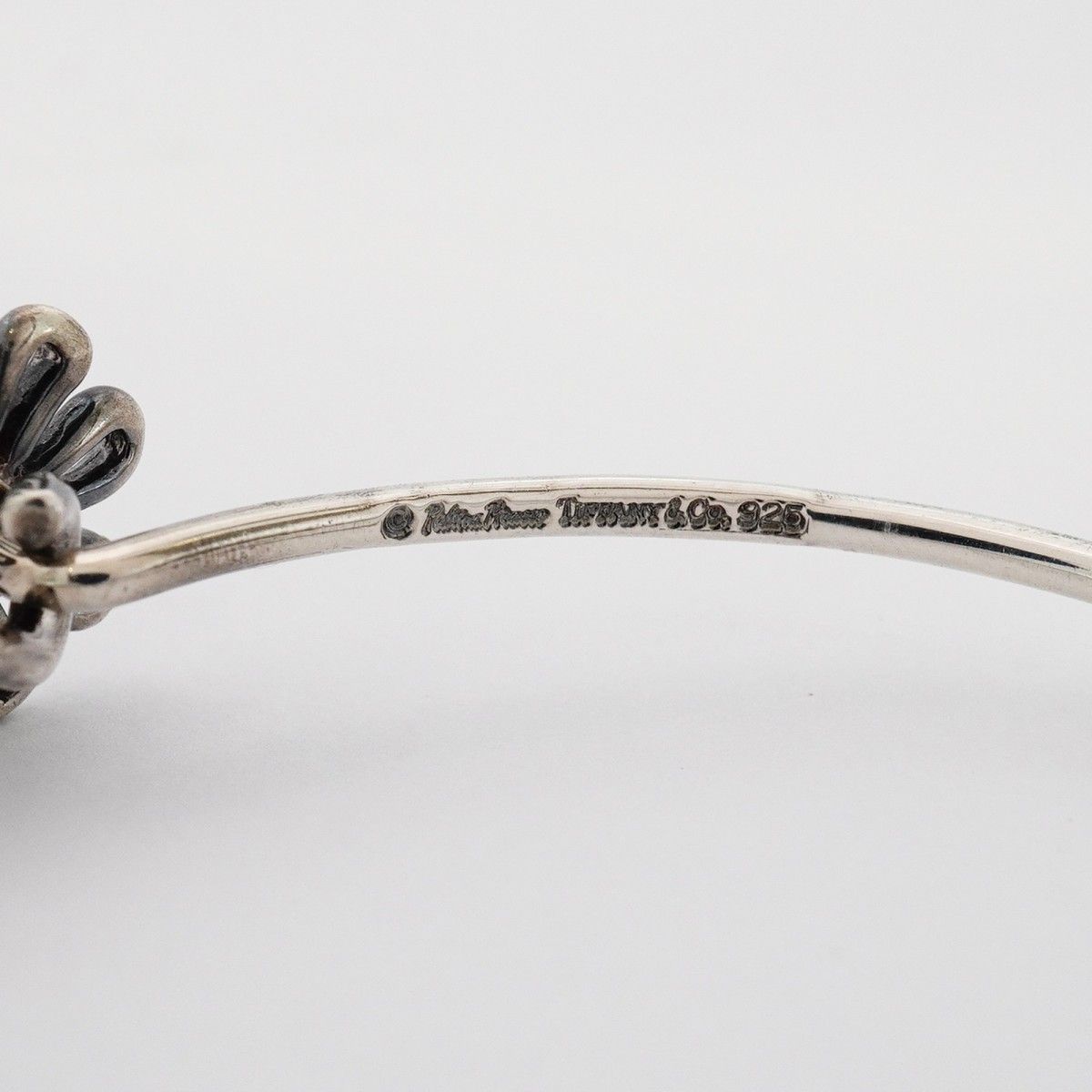 Tiffany & Co Bangle Daisy 925 Sterling Silver Bracelet — view 5