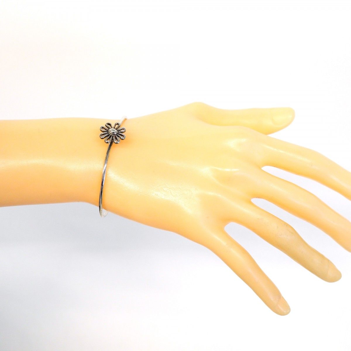Tiffany & Co Bangle Daisy 925 Sterling Silver Bracelet — view 6