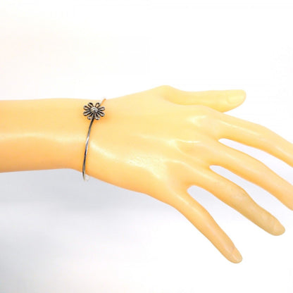 Tiffany & Co Bangle Daisy 925 Sterling Silver Bracelet — view 6