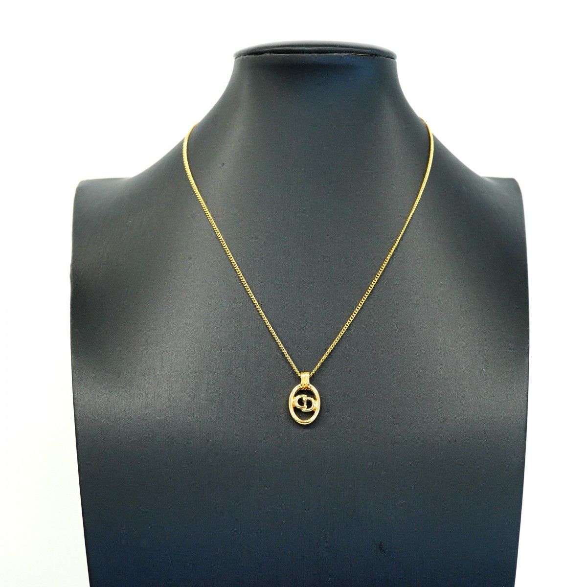 Dior Necklace CD Logo Gold Plated — view 5