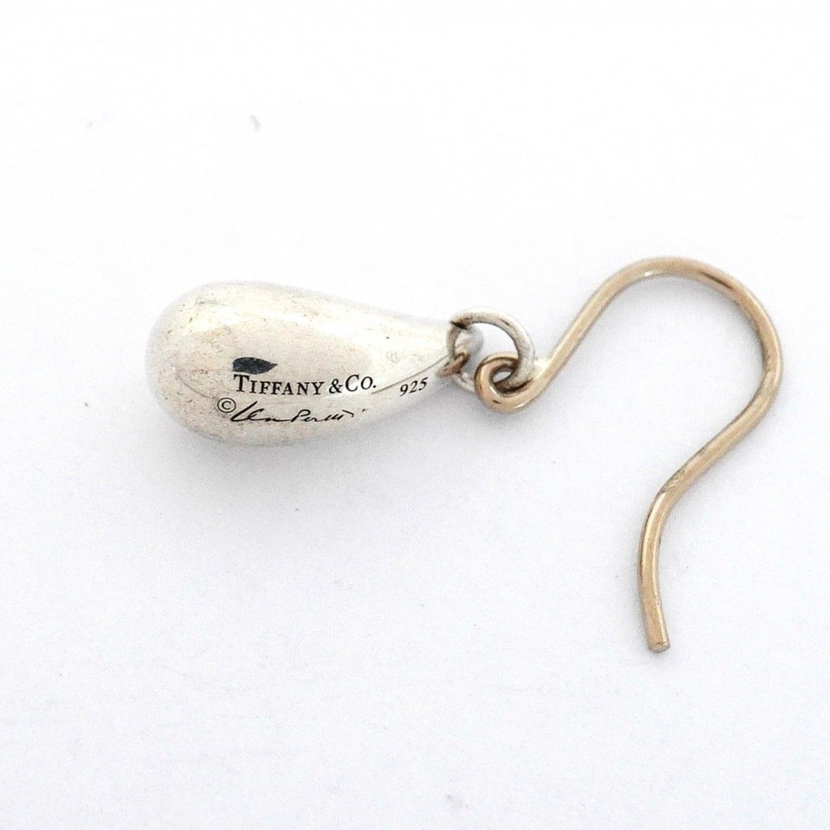 Tiffany & Co Earrings Teardrop 925 Sterling Silver — view 4