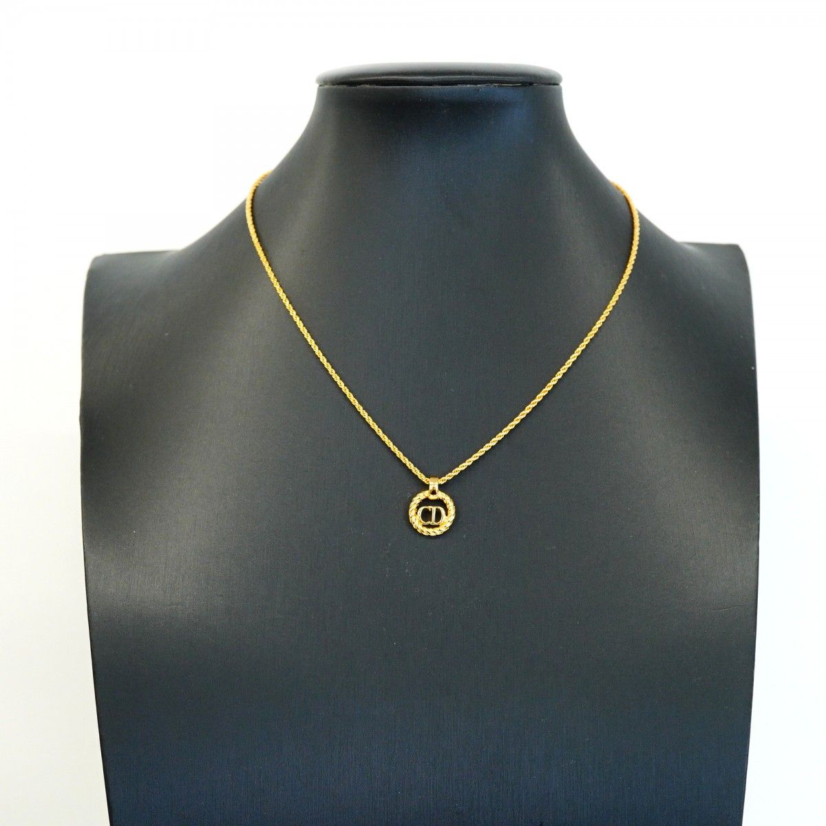 Dior Necklace CD Logo Gold Plated — view 5