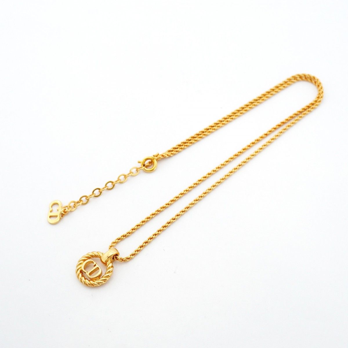 Dior Necklace CD Logo Gold Plated — view 3