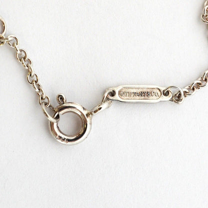 Tiffany & Co Bracelet Interlocking 925 Sterling Silver Gold Rubedo — view 4