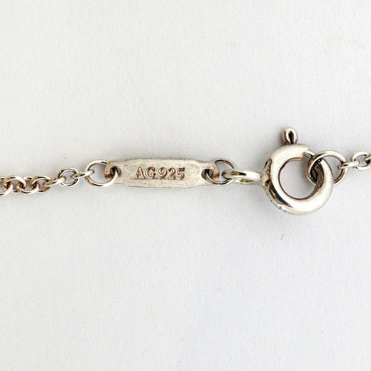 Tiffany & Co Bracelet Interlocking 925 Sterling Silver Gold Rubedo — view 5