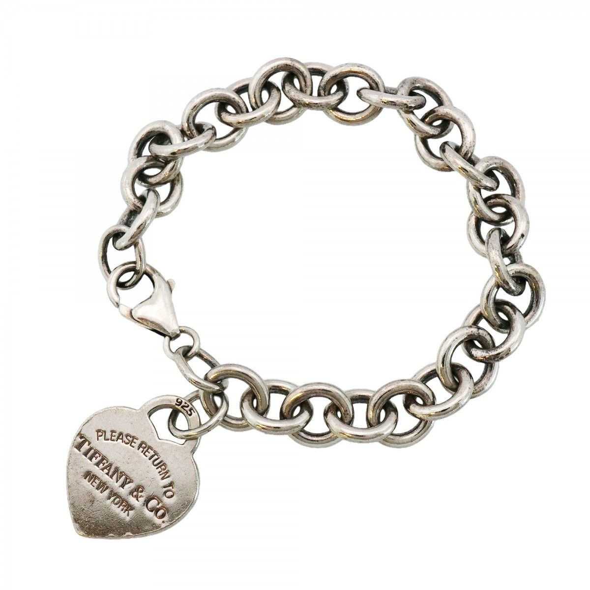 Tiffany & Co Bracelet Return to Heart 925 Sterling Silver