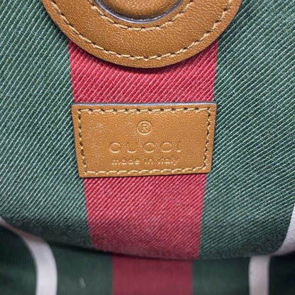 Gucci Shoulder Bag GG Supreme Nano Bucket Brown Gold — view 5