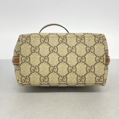 Gucci Shoulder Bag GG Supreme Nano Bucket Brown Gold — view 3