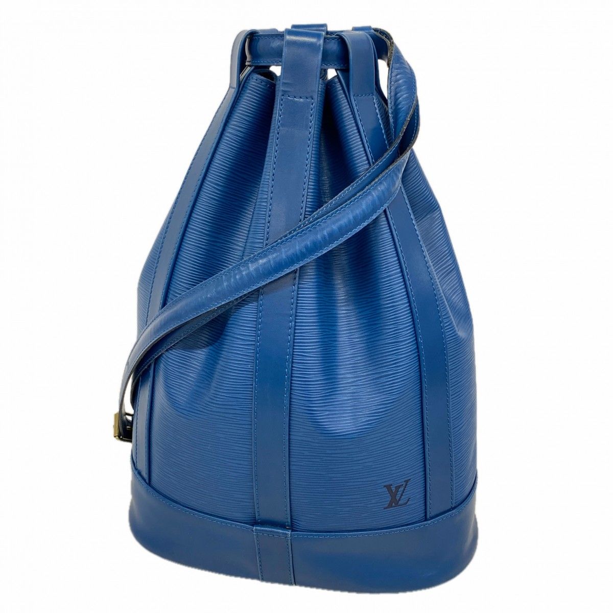 Louis Vuitton Shoulder Bag Epi Randonnee PM Toledo Blue