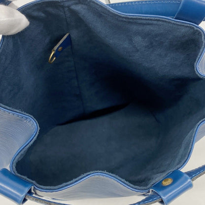 Louis Vuitton Shoulder Bag Epi Randonnee PM Toledo Blue — view 4