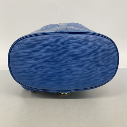 Louis Vuitton Shoulder Bag Epi Randonnee PM Toledo Blue — view 3