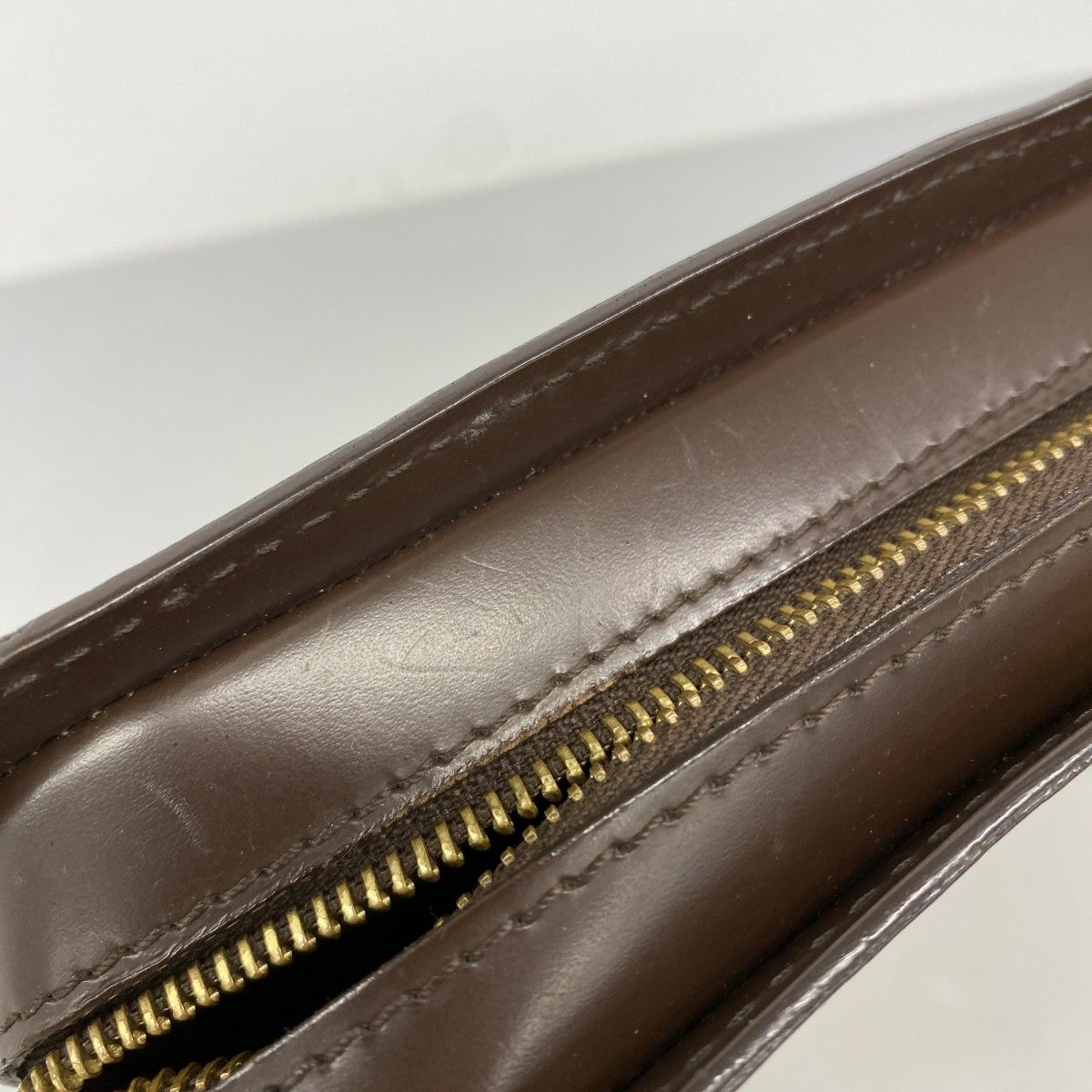 Louis Vuitton Clutch Damier Saint Ebene — view 7