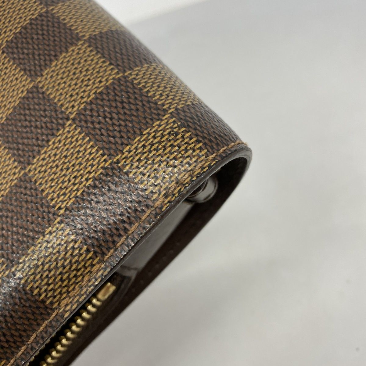 Louis Vuitton Clutch Damier Saint Ebene — view 6