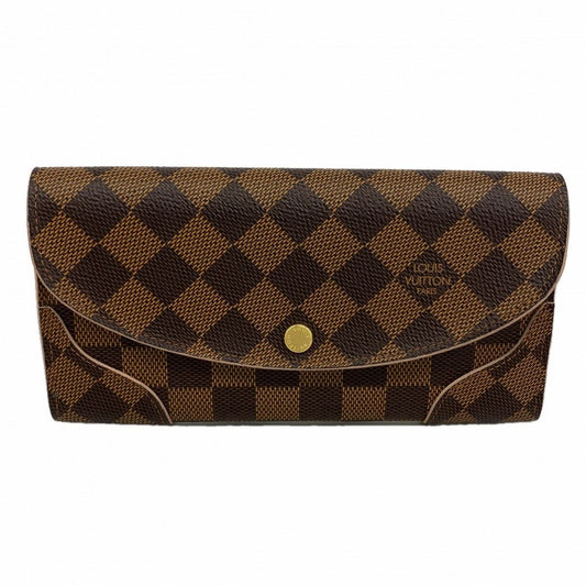 Louis Vuitton Wallet Damier Portefeuille Kaisa Rose Velours