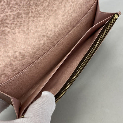 Louis Vuitton Wallet Damier Portefeuille Kaisa Rose Velours — view 3
