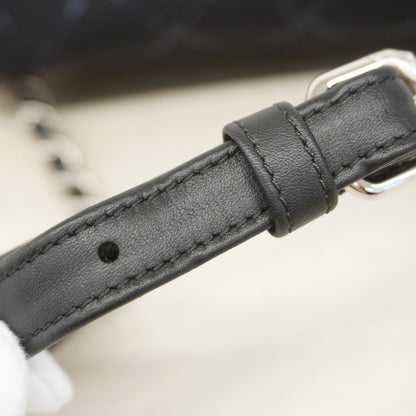 Chanel Waist Bag Jersey Black Silver — view 6