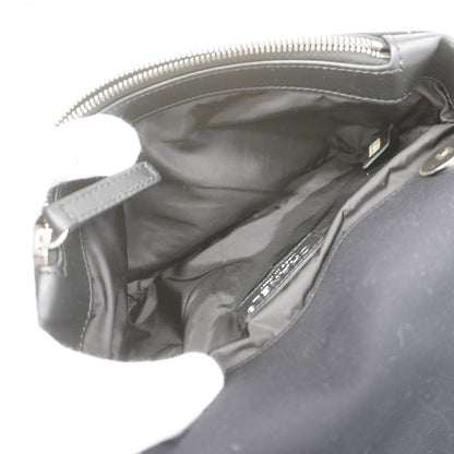 Chanel Waist Bag Jersey Black Silver — view 4