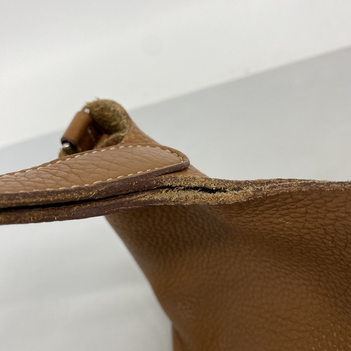 Hermes Handbag Picotin Lock PM Taurillon Clemence Gold Silver — view 8