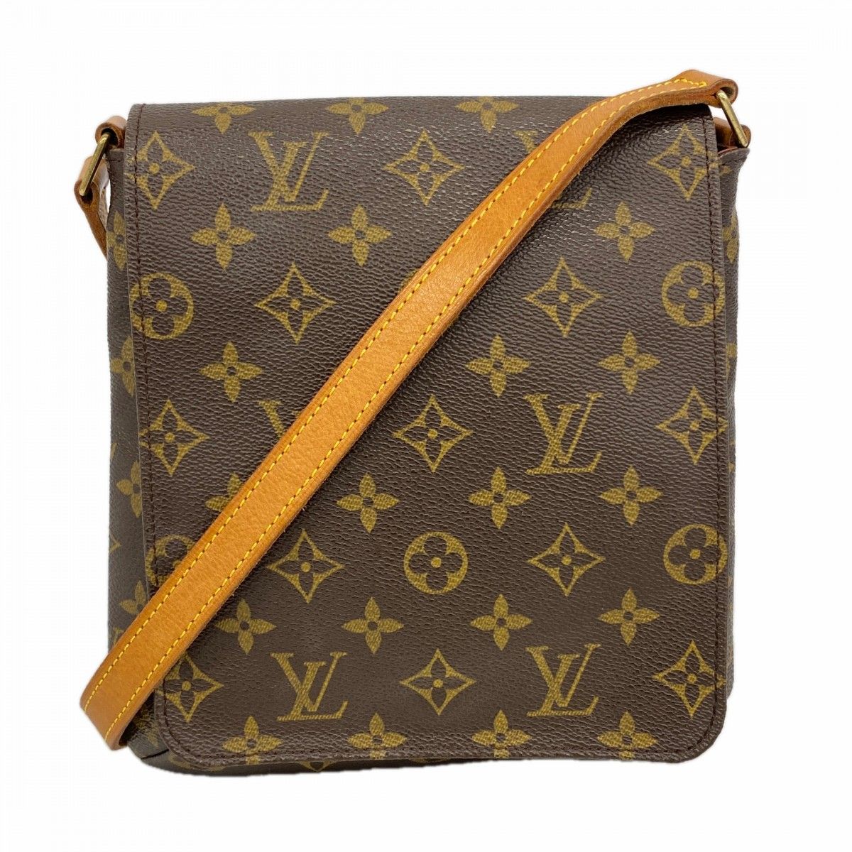 Louis Vuitton Shoulder Bag Monogram Musette Salsa Long Strap Brown