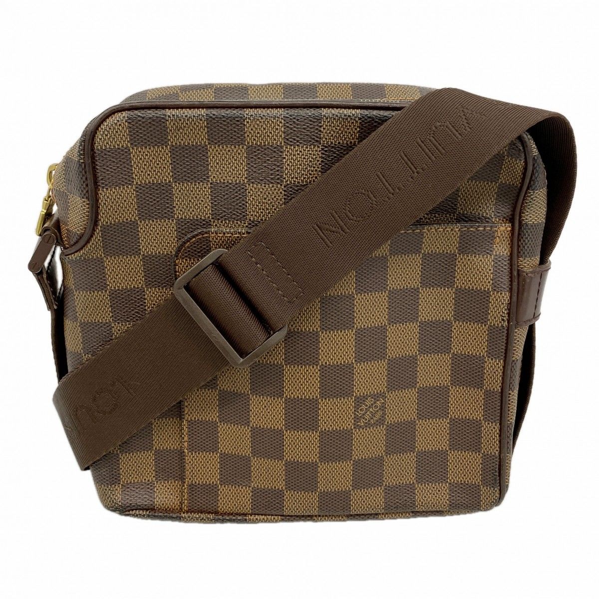 Louis Vuitton Shoulder Bag Damier Olaf PM Ebene