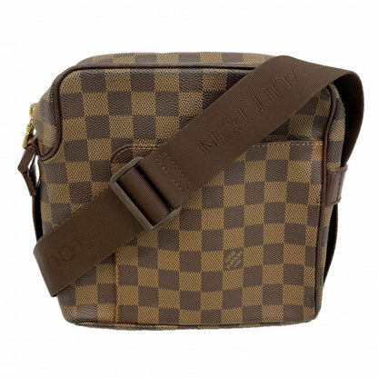 Louis Vuitton Shoulder Bag Damier Olaf PM Ebene