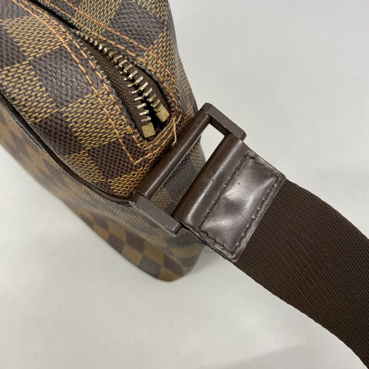 Louis Vuitton Shoulder Bag Damier Olaf PM Ebene — view 8