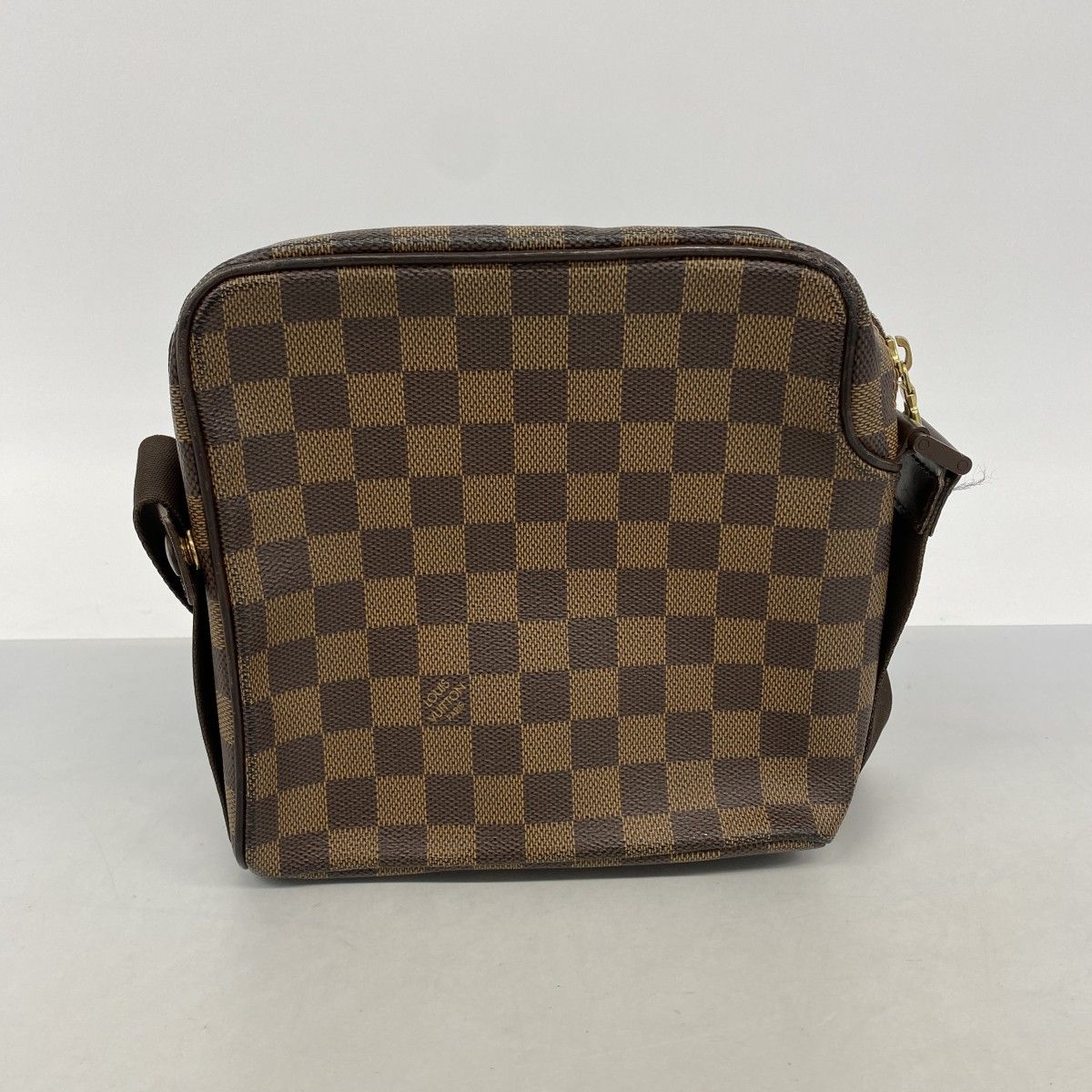 Louis Vuitton Shoulder Bag Damier Olaf PM Ebene — view 9