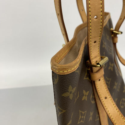 Louis Vuitton Tote Monogram Bucket GM Brown — view 7