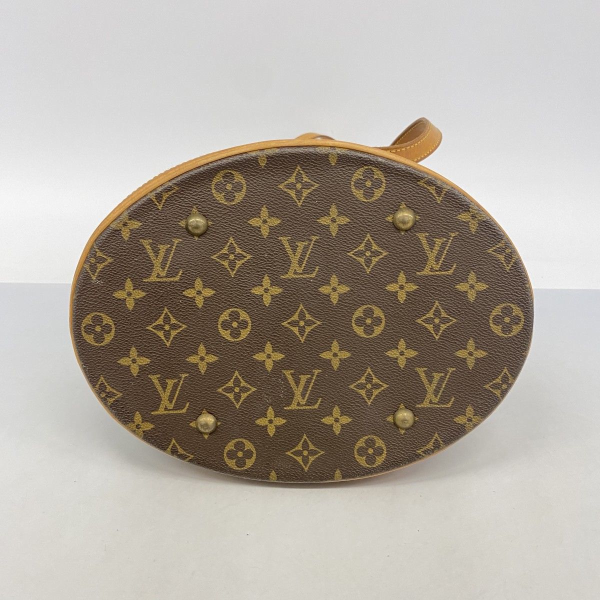 Louis Vuitton Tote Monogram Bucket GM Brown — view 3