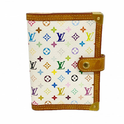 Louis Vuitton Notebook Cover Monogram Multicolor Agenda PM Blanc