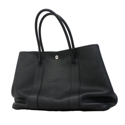 Hermes Tote Garden Party PM Negonda Black Silver