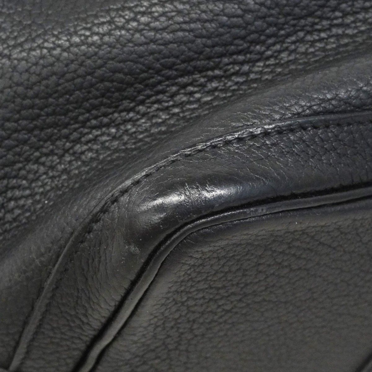 Hermes Tote Garden Party PM Negonda Black Silver — view 6