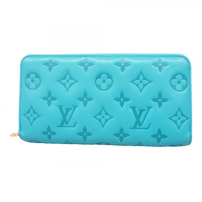 Louis Vuitton Wallet Cousin Zippy Turquoise Blue