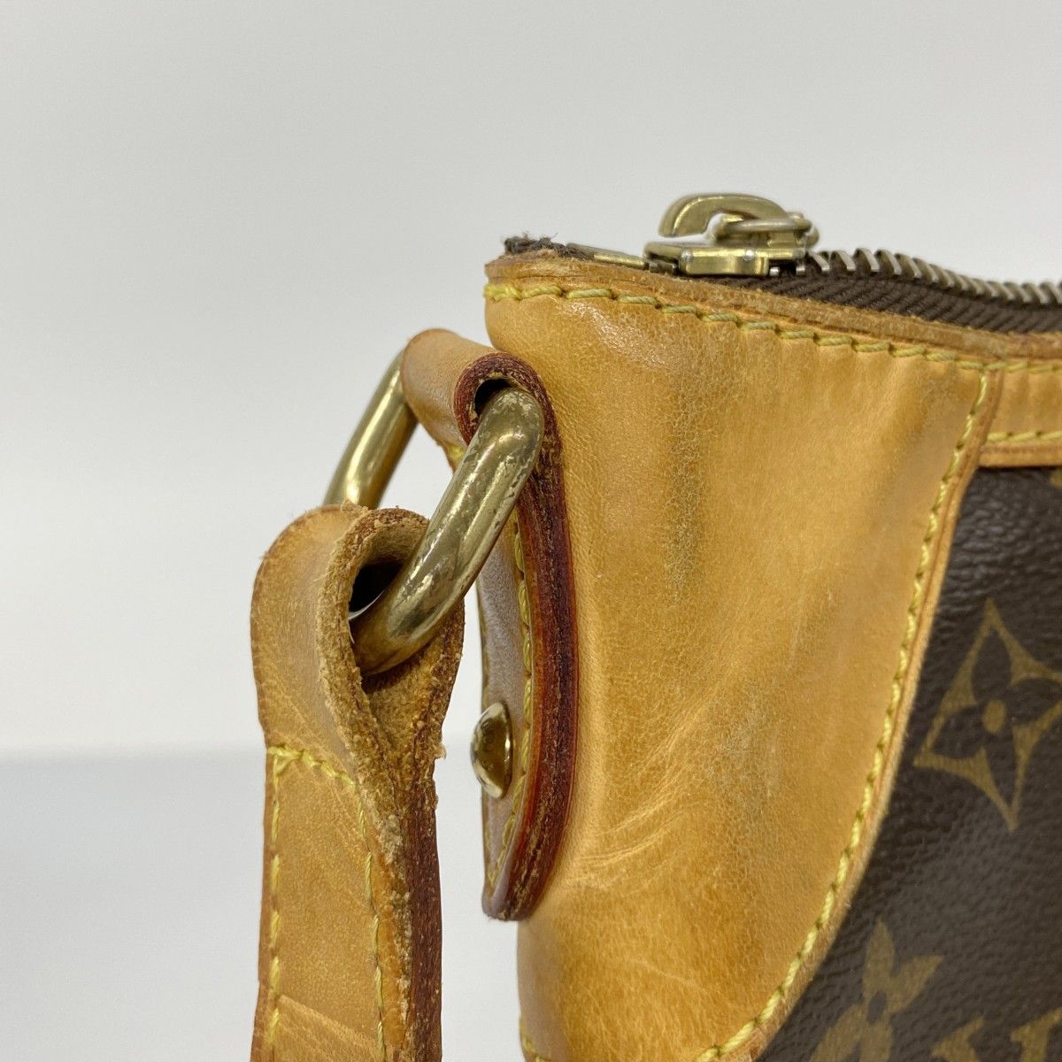 Louis Vuitton Shoulder Bag Monogram Odeon PM Brown — view 9