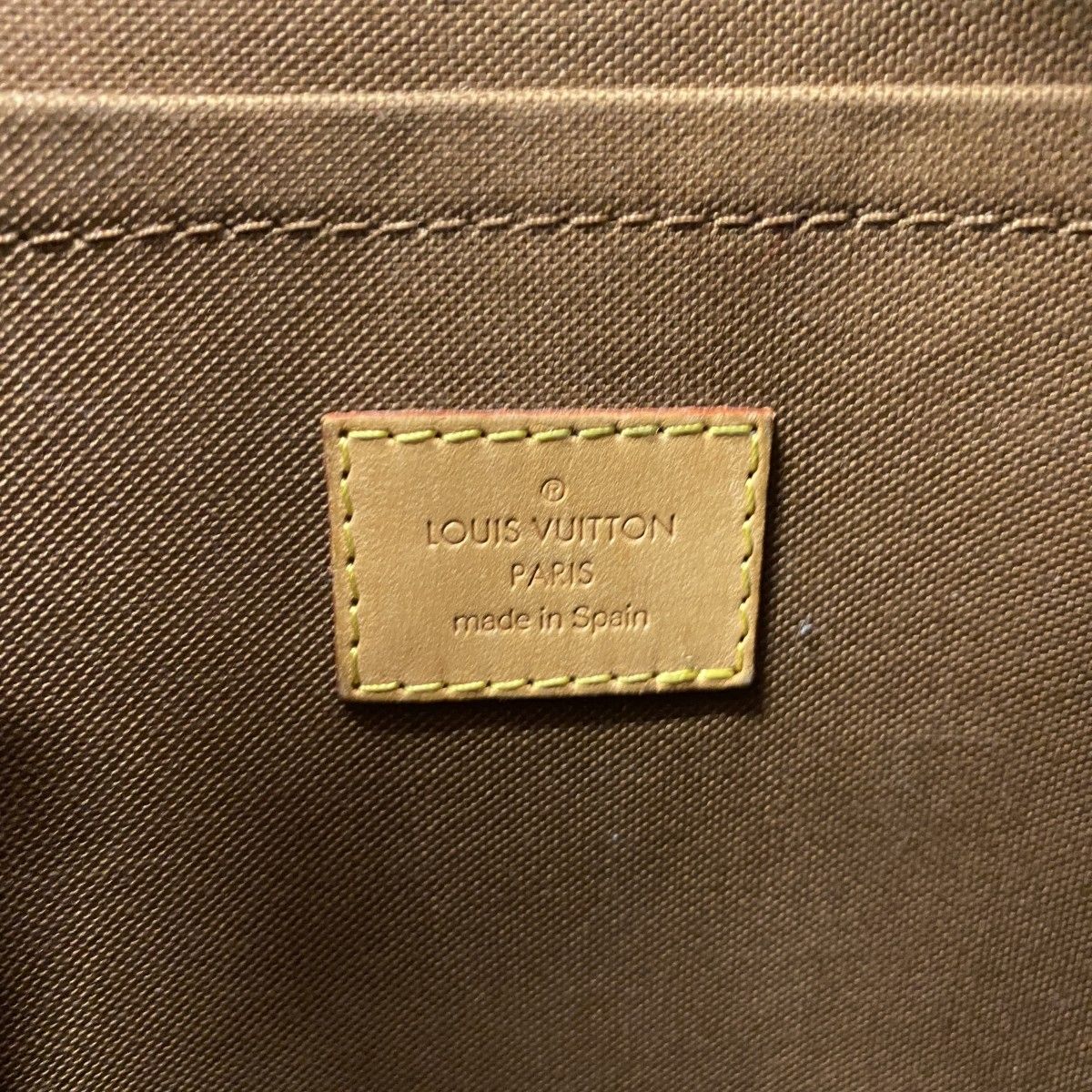 Louis Vuitton Shoulder Bag Monogram Odeon PM Brown — view 5