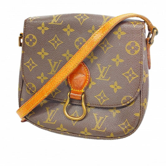 Louis Vuitton Shoulder Bag Monogram Mini Saint Cloud Brown