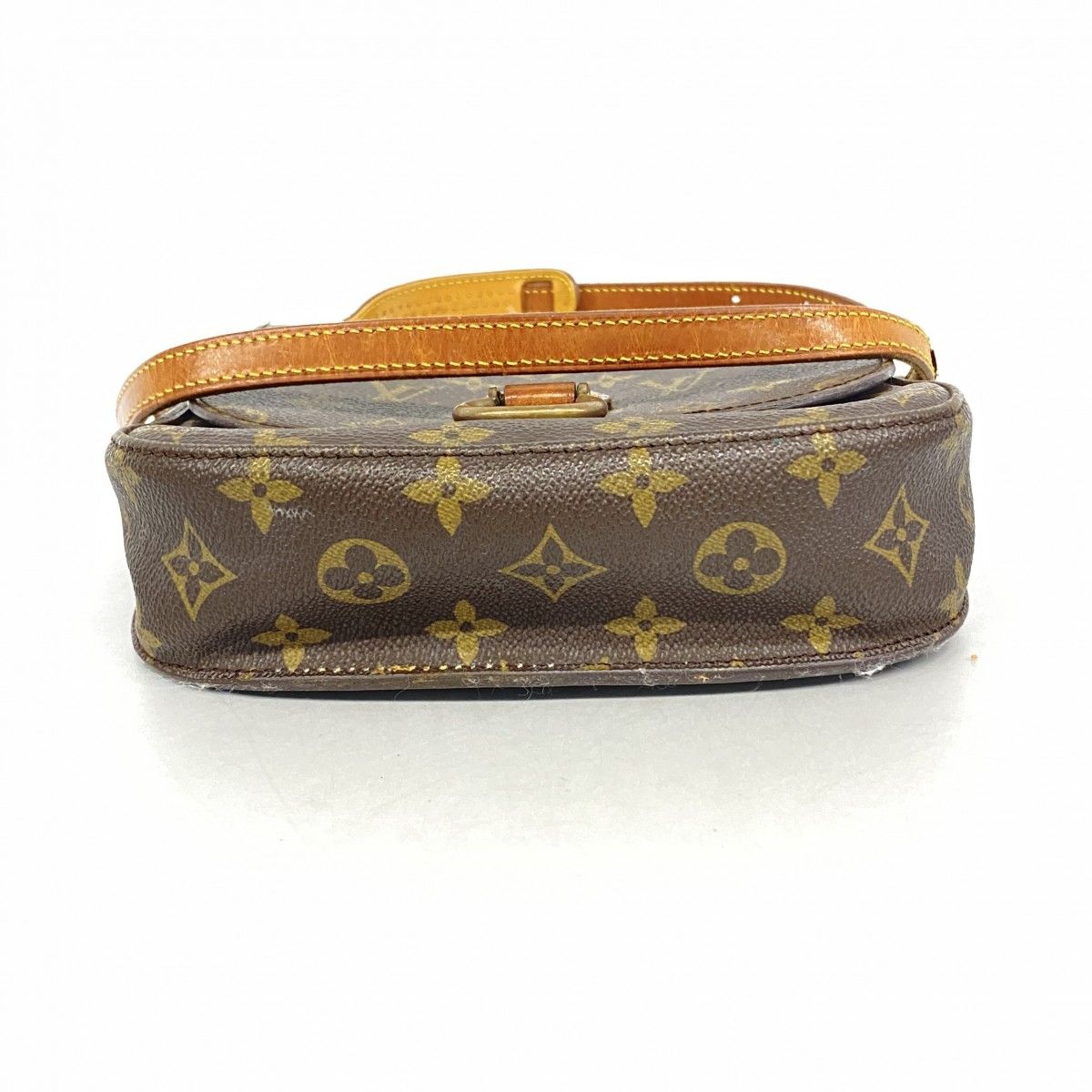 Louis Vuitton Shoulder Bag Monogram Mini Saint Cloud Brown — view 3