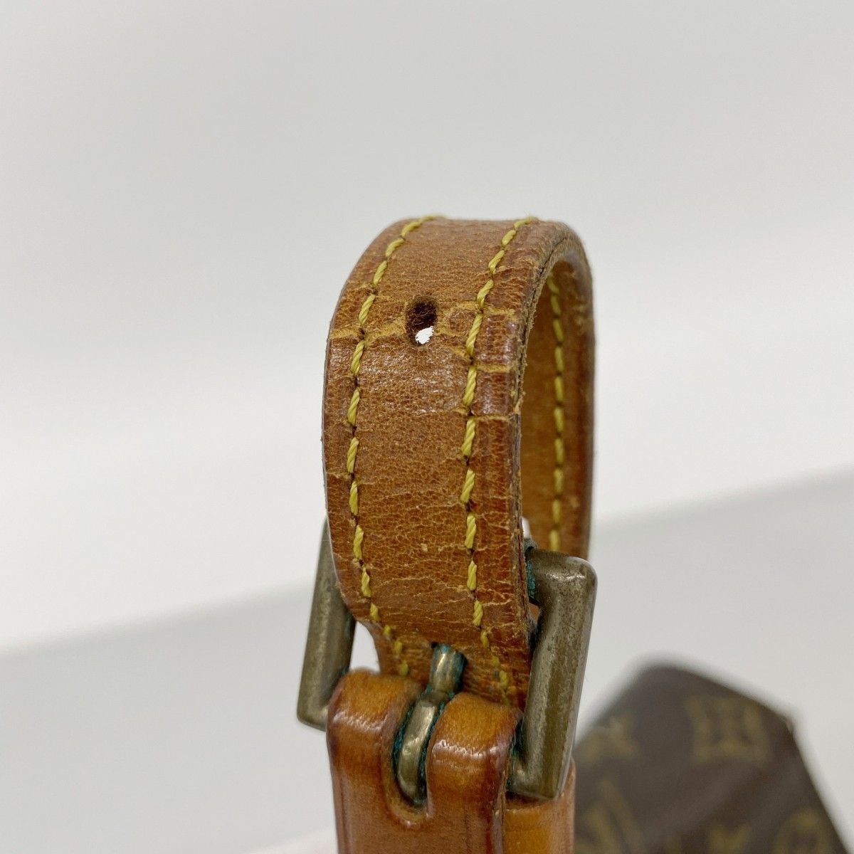 Louis Vuitton Shoulder Bag Monogram Mini Saint Cloud Brown — view 8