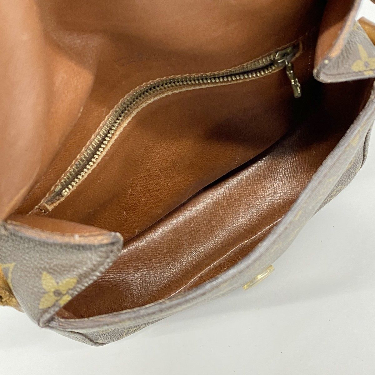 Louis Vuitton Shoulder Bag Monogram Mini Saint Cloud Brown — view 4