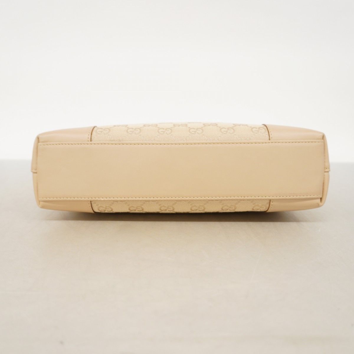 Gucci Shoulder Bag GG Canvas Beige Champagne Gold — view 3