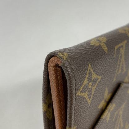 Louis Vuitton Trifold Wallet Monogram Porte-Monnaie Billets Cult Cles Brown — view 5