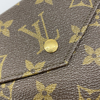 Louis Vuitton Trifold Wallet Monogram Porte-Monnaie Billets Cult Cles Brown — view 6