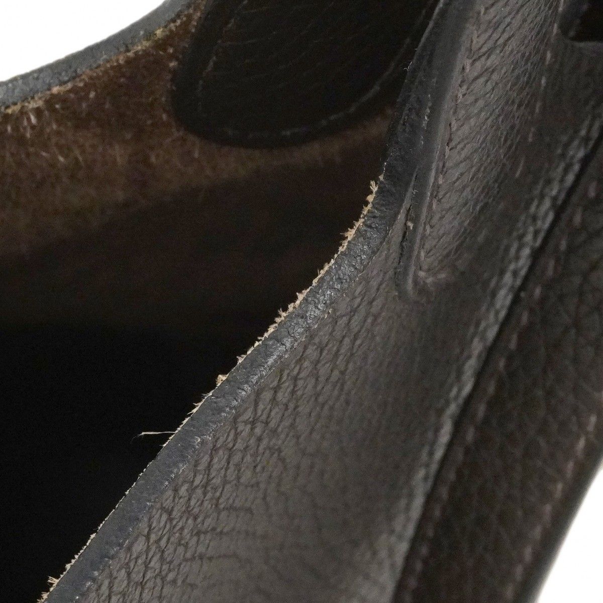 Hermes Handbag Picotin Lock PM Taurillon Clemence Ebene Silver — view 7