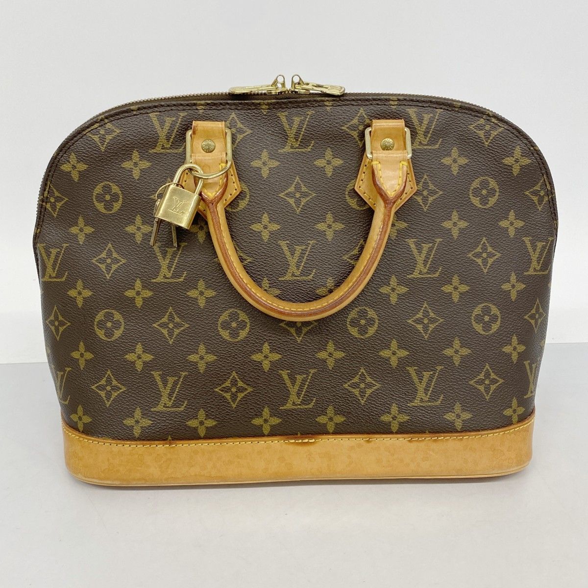 Louis Vuitton Handbag Monogram Alma Brown — view 9