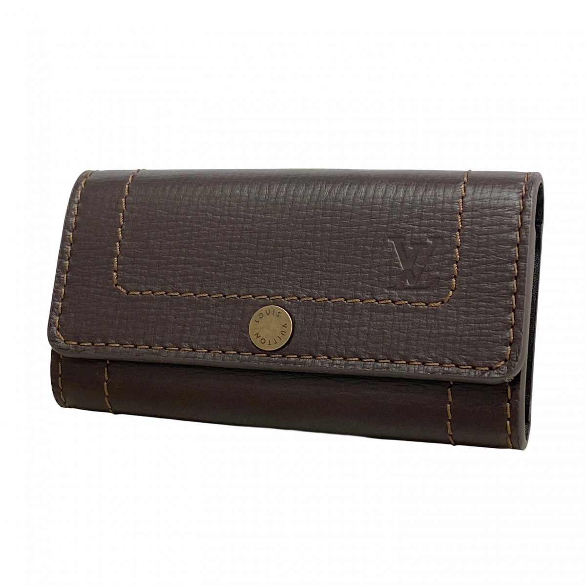 Louis Vuitton Key Case Utah Multicles 6 Cafe Key Holder