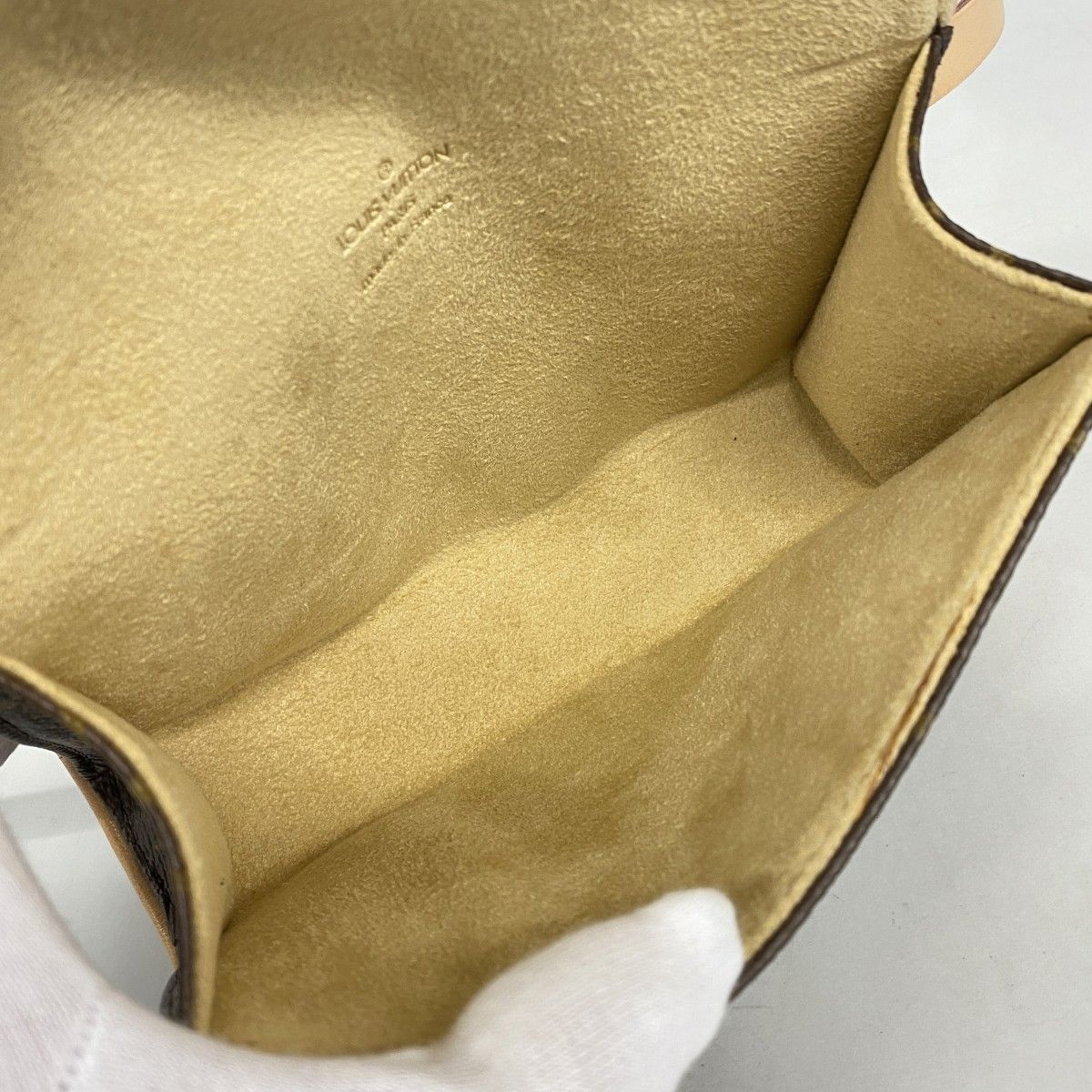 Louis Vuitton Waist Bag Monogram Pochette Florentine Brown — view 4