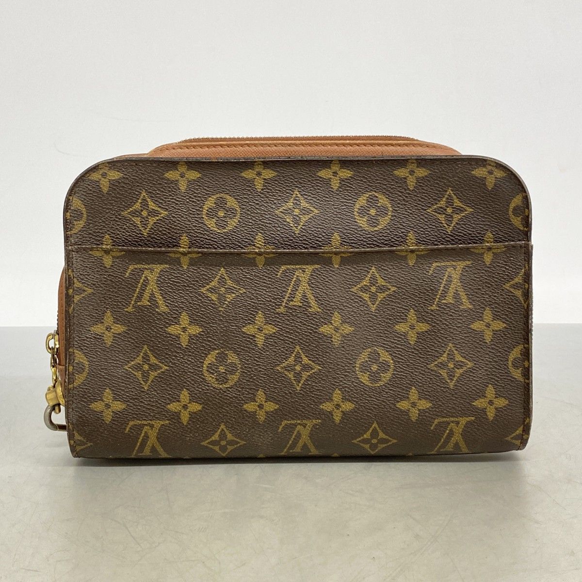Louis Vuitton Clutch Monogram Orsay Brown — view 9