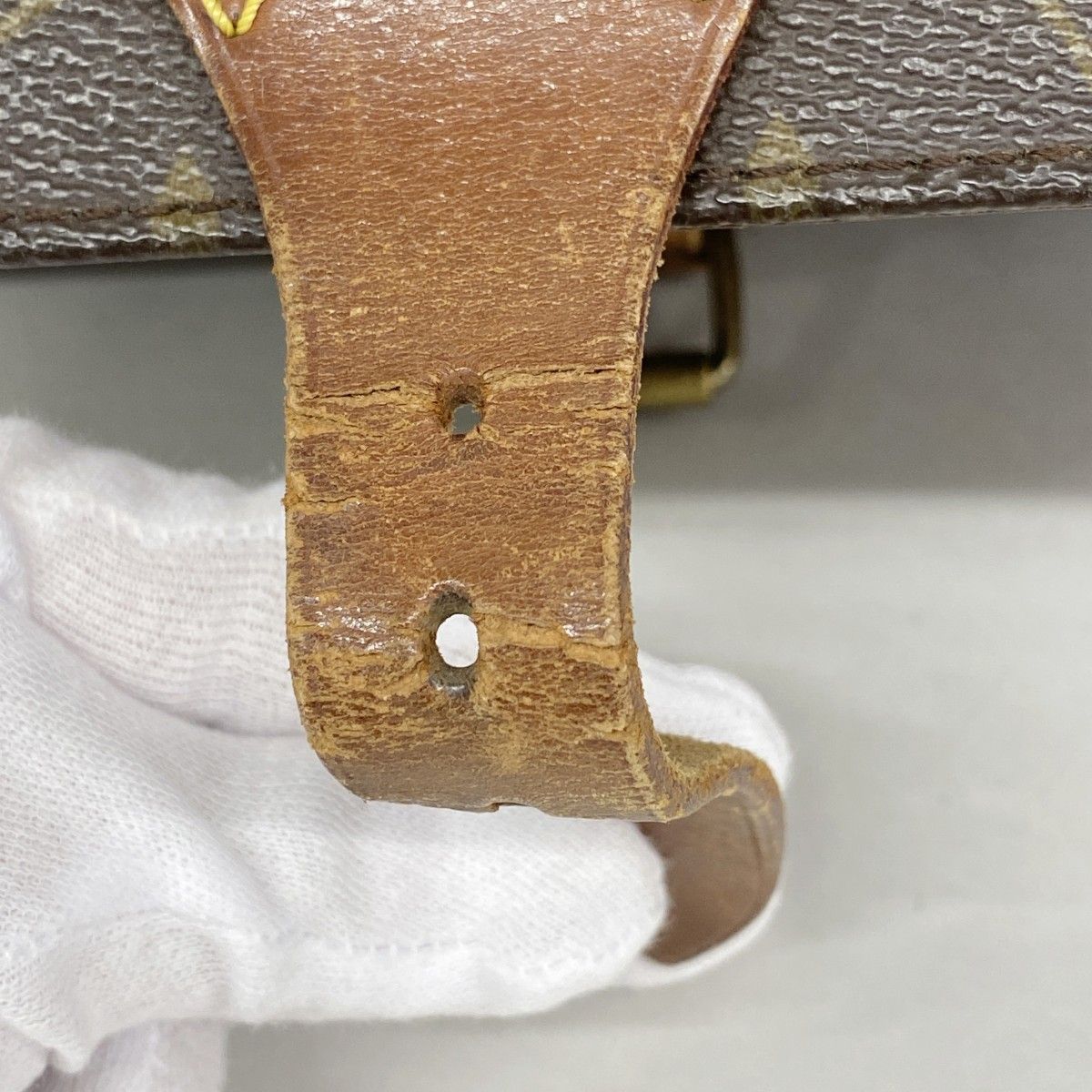 Louis Vuitton Shoulder Bag Monogram Carte Ciel GM Brown — view 7