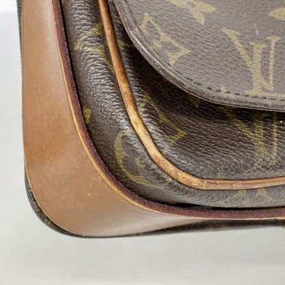 Louis Vuitton Shoulder Bag Monogram Carte Ciel GM Brown — view 9
